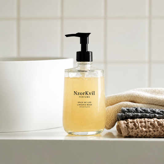 NzorKvil Spice of Life Lingerie Wash – Scented Laundry Detergent for Underwear & Delicates