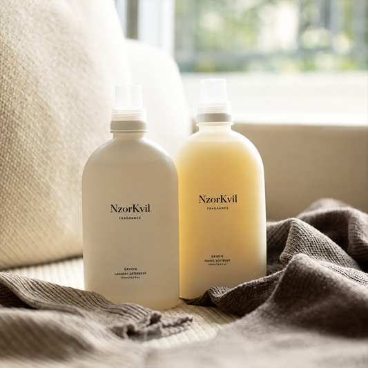 NzorKvil White Lily Scented Liquid Laundry Detergent for Everyday Clothes & Linens